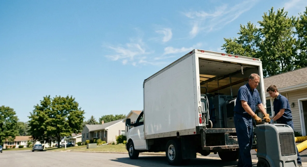 Water Damage Cleanup in Eaton Rapids, MI near me